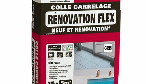 Colle Carrelage Flex Leroy Merlin Souple C2e Blanc 25 Kg