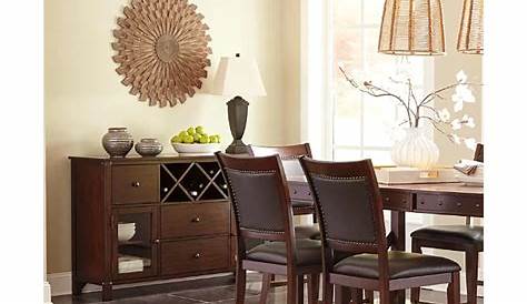 Collenburg Dining Room Server Brown Extendable Counter Height Set From Ashley