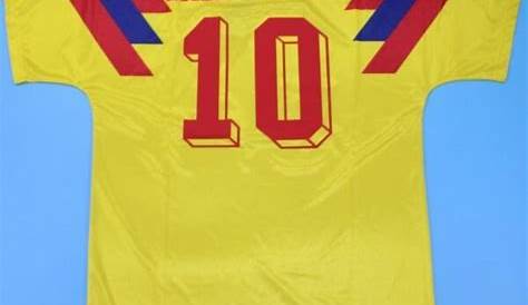 Colombia away shirt for the 1990 World Cup Finals. | Camisas, Uniformes
