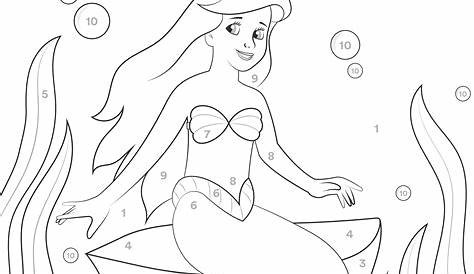 55 Princess Coloring Pages By Numbers Free Coloring Pages Printable