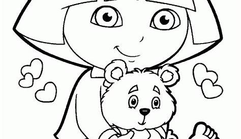 Dibujos de niños para pintar y colorear - Dibujos para Pintar y