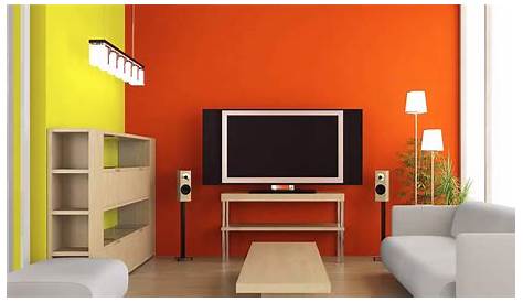 Paint Primer | Living room orange, Living room grey, Feature wall