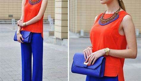 Pin de Kralya en стиль | Vestido azul combinar, Combinar colores ropa