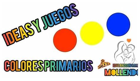 Ejercicios para Niños de Teoría del Color - Colores Primarios - Sólo