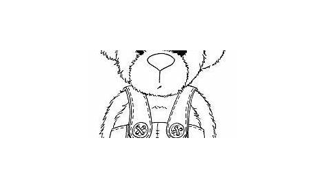 Corduroy Bear Printable Coloring Pages