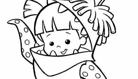Monsters Inc Coloring Pages | Monster coloring pages, Disney coloring