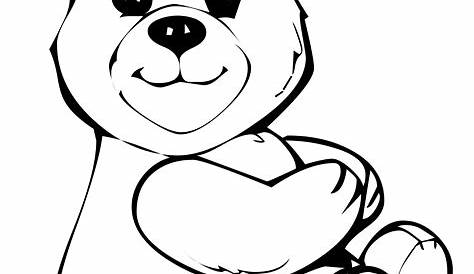 Teddy Bear Coloring Pages For Kids