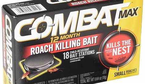 Buy Combat Max Defense System Brand, Small Roach Killing Bait 12 Count