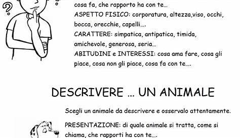 Quaderno di italiano classe 3^ descrivere una persona | Quaderno, Blog