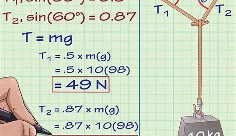 Cómo calcular la tensión en la física: 8 Pasos
