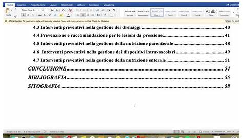 Come Scrivere L'indice Della Tesi - beyarules