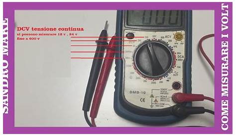 Come misurare la tensione a 220 Volt dell'impianto elettrico di casa
