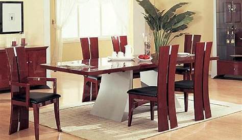 Comedor Formal de madera 7 piezas por Coaster 7piece Formal Dinning Set