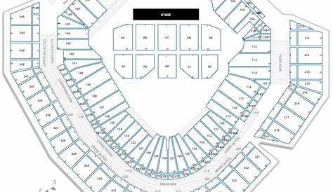 Comerica Concert Seating Chart