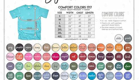 Comfort Colors Kids Size Chart / Buy 5.4 Oz. Ringspun GarmentDyed T