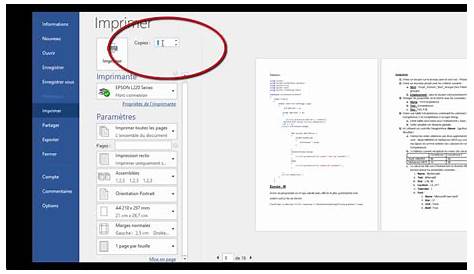 comment imprimer - Le comment faire