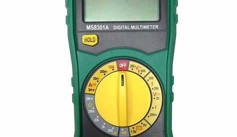 Commercial Electric Multimeter Manual