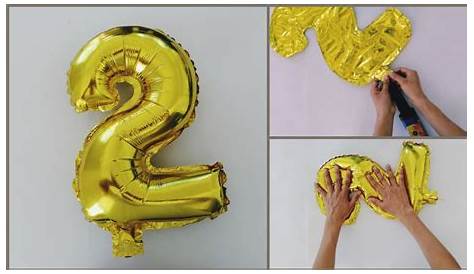Cómo desinflar Globos Metalizados (Reuse your Balloons 😉) | Adornos