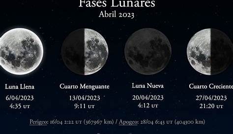 Fases de la Luna: qué son y cuáles son las 4 fases - Noticiascadadia