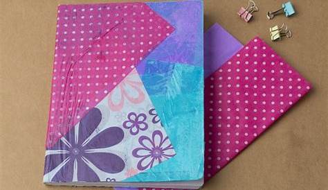 ♥ Tutorial: 2 Ideas para decorar tus cuadernos/libretas, agendas o