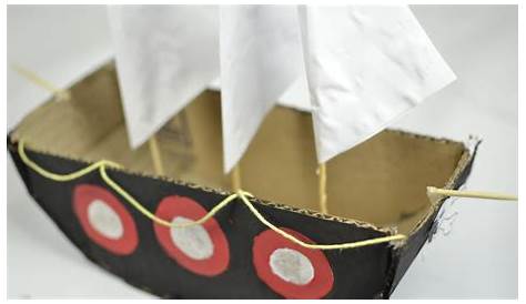 Cómo hacer un barco pirata con cajas de cartón - 8 formas ingeniosas