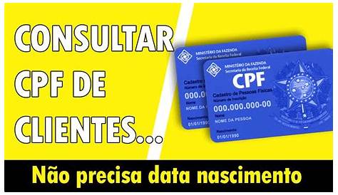 Começa hoje atualização de CPF gratuita pela internet - Brasil