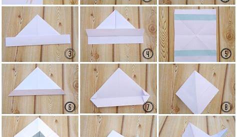 barco-de-papel-paso-a-paso-origami-paper-boat | Manualidades, Origami