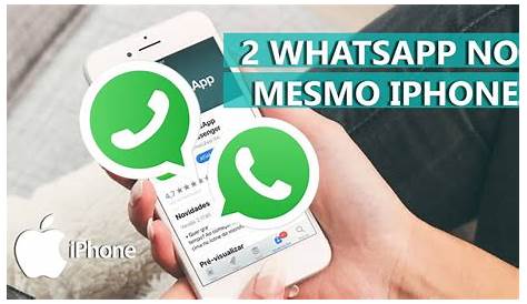 Como ter dois WhatsApp no iPhone IOS - OgWhatsBrasil