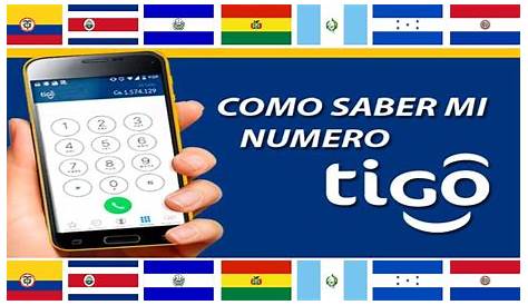 ⊛ Cómo saber mi número Tigo en Colombia【2020】