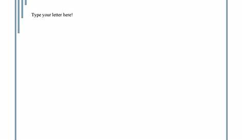 Download Blue Big Type Official Company Letterhead in Microsoft Word