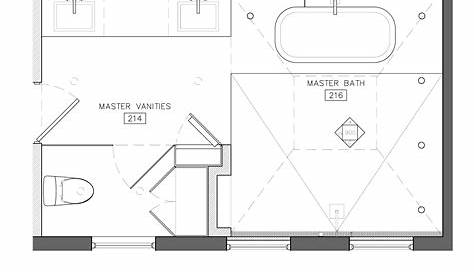 bathroom layout blueprints - Common Bathroom Floor Plans: Rules of