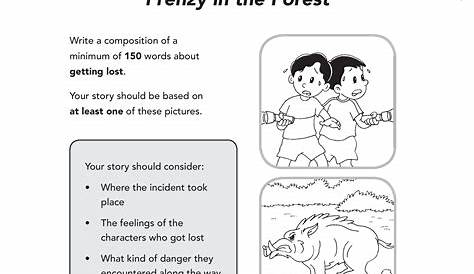 Picture composition worksheets | Picture composition, Writing lesson