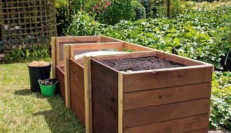 Compost Bin Diy DIY Made From Recycled Pallets Plum Fabulous