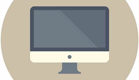 Desktop computer icon - Transparent PNG & SVG vector file
