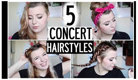 Concert Hairstyles For Curly Hair