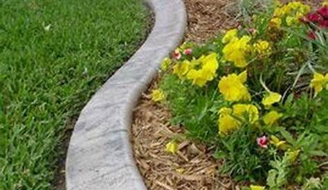 Concrete Garden Edging Ideas 10 For Flower Beds And Landscaping Angie's List