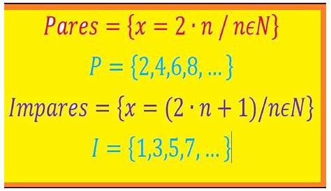 Números pares e impares【¿Qué son? Curiosidades】 | Numeros pares e