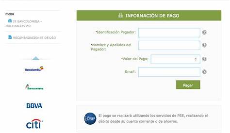 Registro para pagos en linea PSE - YouTube