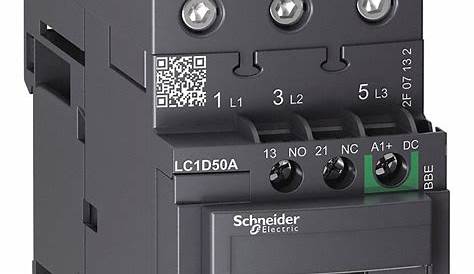 Contacteur 24vcc Schneider Electric LC1D09BD, Contactor 9A 24VDC LC At Zoro