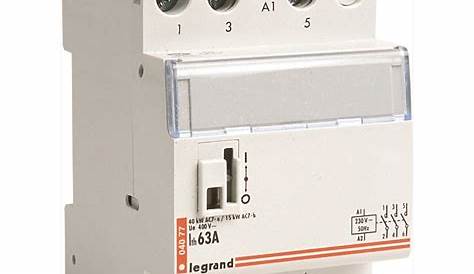 Contacteur Electrique Legrand CX3 25A 4 Contacts NF Bobine 24 Volts AC