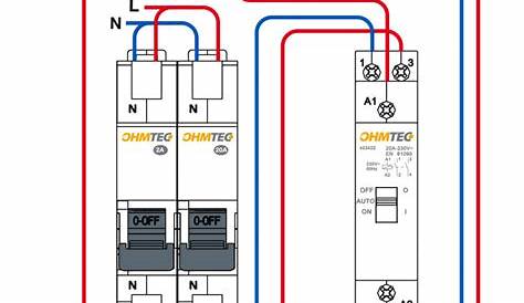 Contacteur Jour Nuit Schneider 20a Schema Tout Savoir Sur Le Le Forum De Batiment