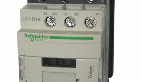 Contactor Schneider Lc1d18 3pole, 110VAC Coil SCHNEIDER ELECTRIC LC1D18 EBay