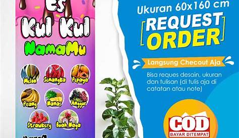 Download Contoh Banner Es Kul Kul.cdr - KARYAKU