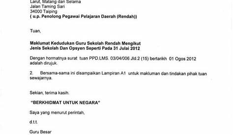 Contoh Surat Berhenti Kerja Bahasa Melayu | resign | Pinterest