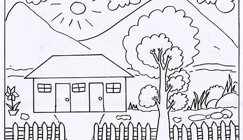 20 Sketsa Gambar Mewarnai Bunga untuk Anak-Anak - Edukasi