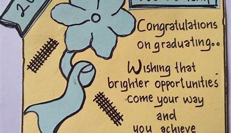 Contoh Congratulation Card For Graduation - CARDSXJ