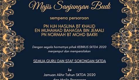 Kad Jemputan Majlis Rasmi - MALAUKUIT