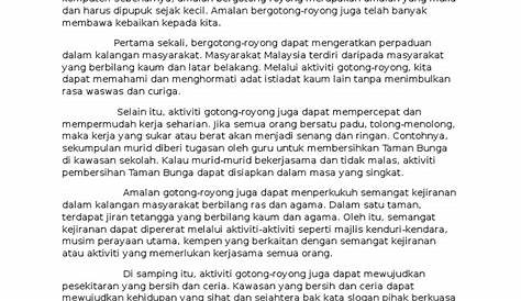Penulisan Karangan Bahasa Melayu Tahun 6 - Tahun 6 Kertas Model Upsr