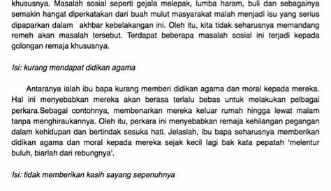 Karangan Pt3 Bahasa Melayu Karangan Pendek Bahasa Melayu Tingkatan 1