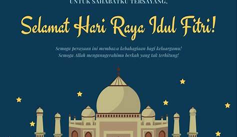 Kartu Ucapan Idul Fitri Tahun 2021 Edit 2021